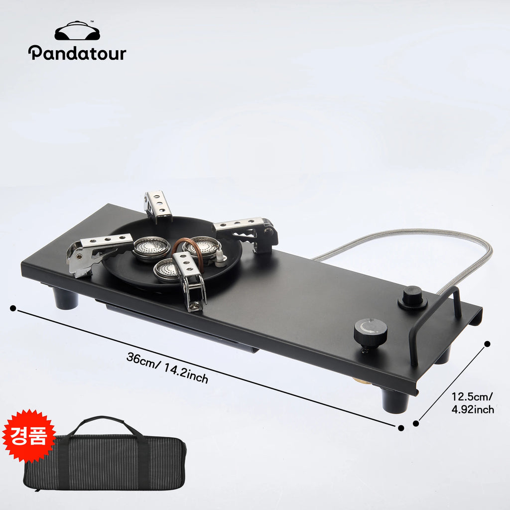 Pandatour Camping IGT 0,5UNT Gasherd Tischherd Hohe Heizleistung