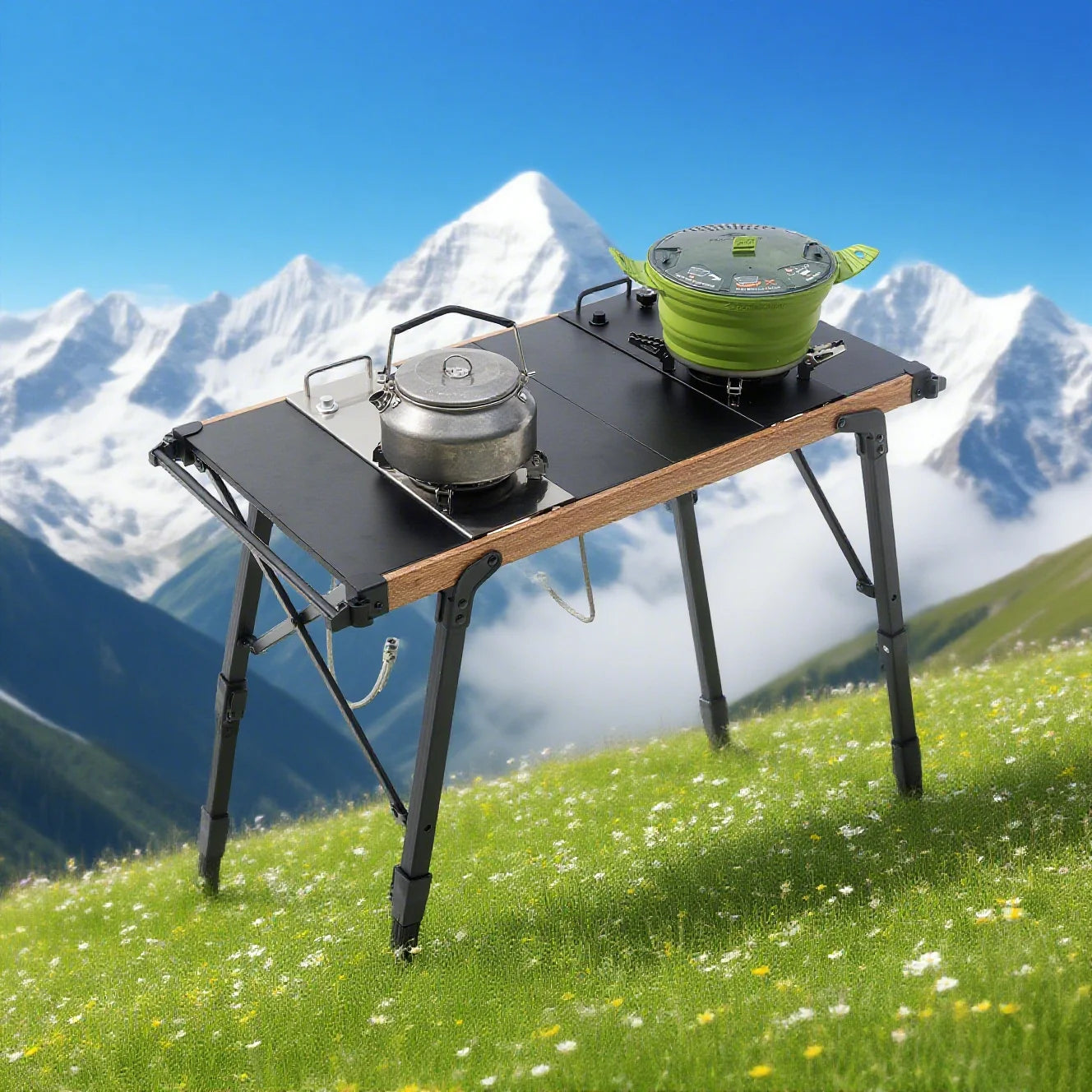 Pandatour Camping IGT 0,5UNT Gasherd Tischherd Hohe Heizleistung