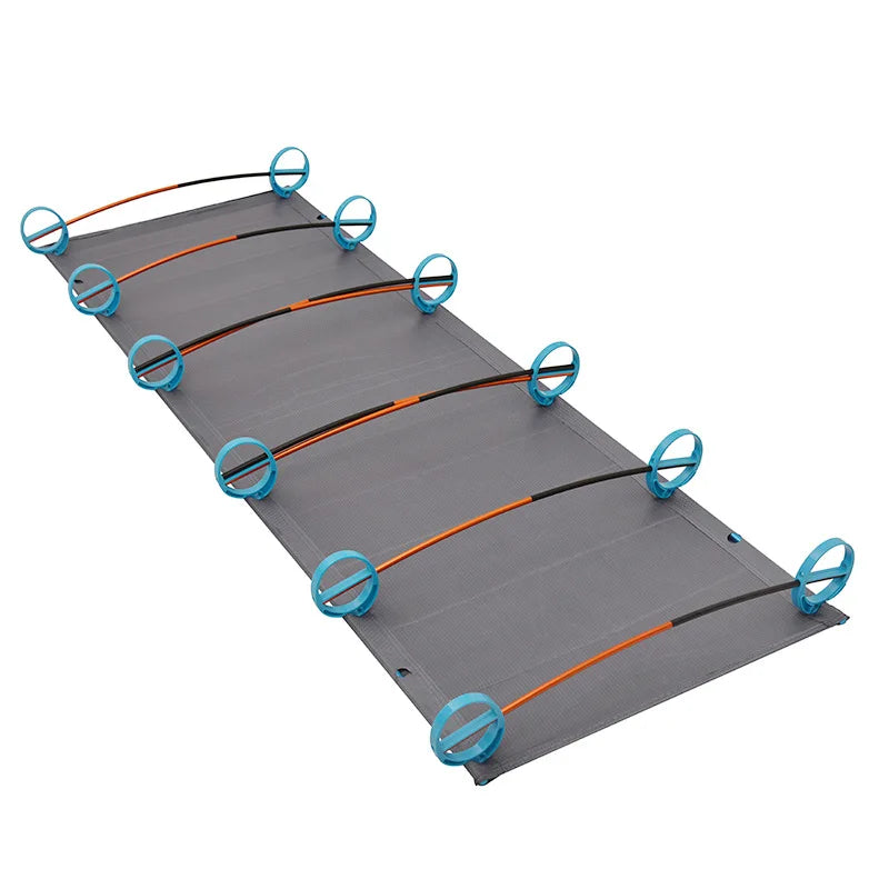 Campingklappbett Ultraleicht 180 cm oder 200 cm, Rahmen aus Aluminiumlegierung