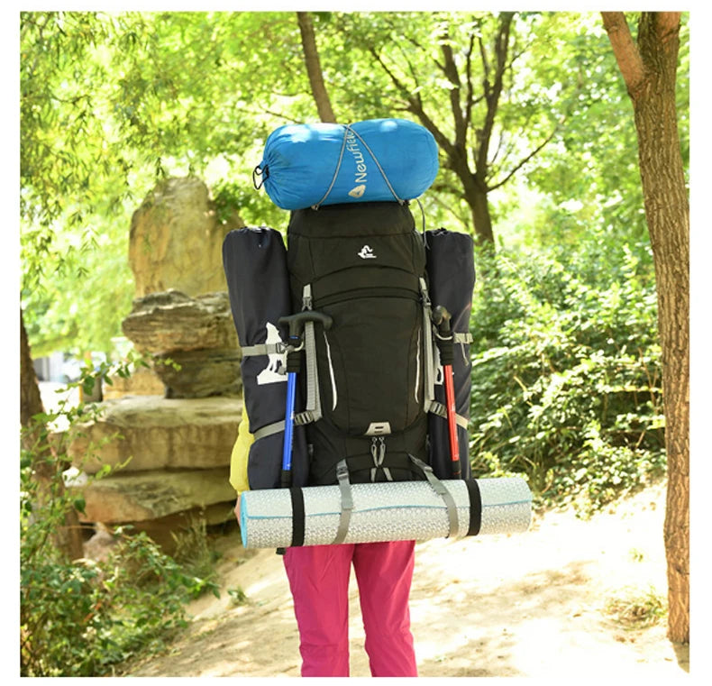 60L großer Wander- und Bergsteigerrucksack