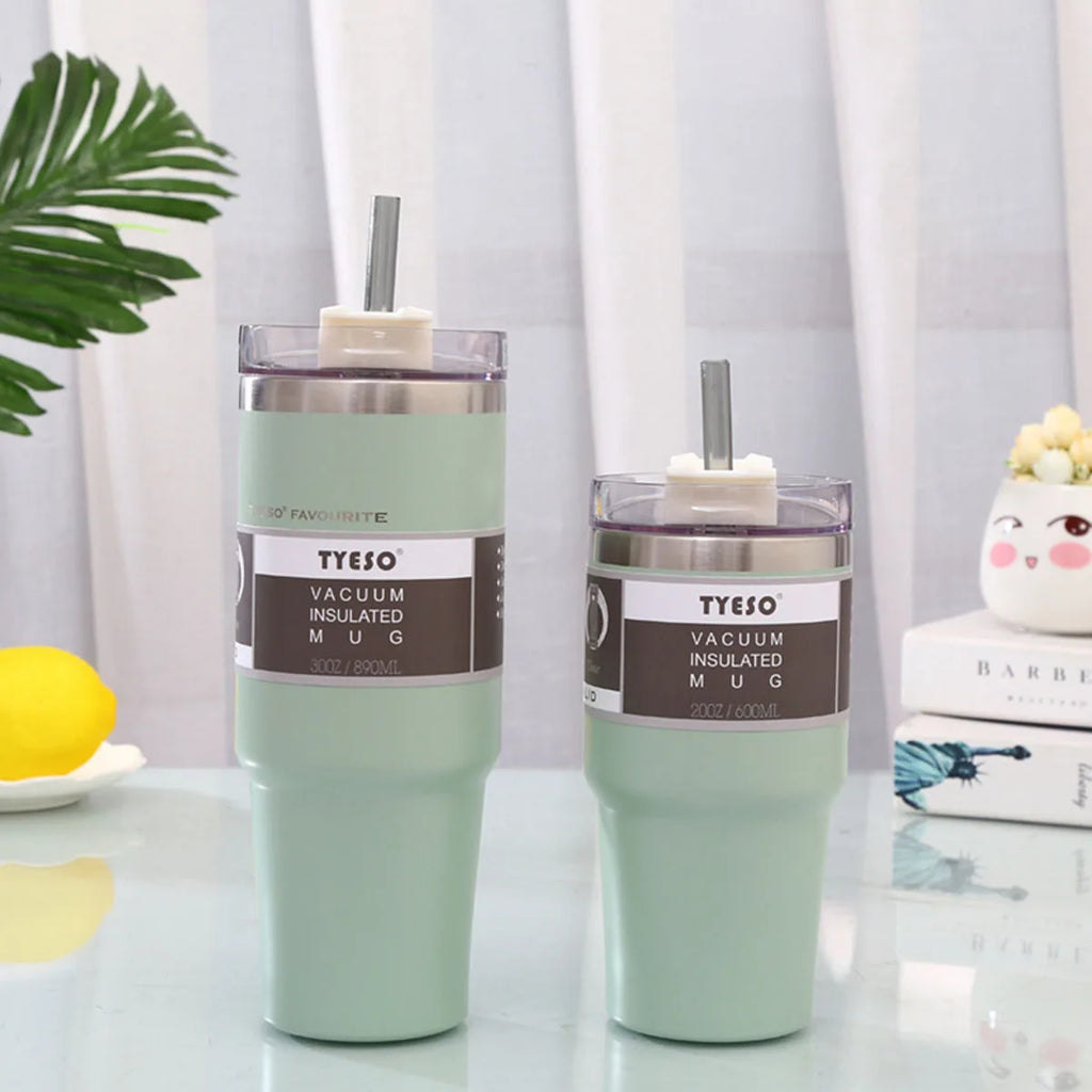 Doppelwandiger Edelstahl-Kaffeethermosbecher 304, auslaufsicher, rutschfest