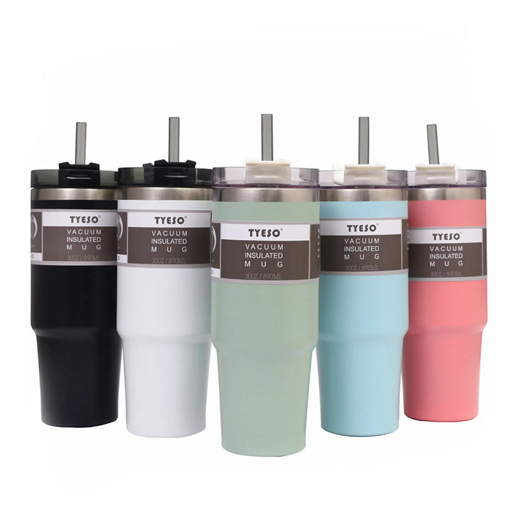 Doppelwandiger Edelstahl-Kaffeethermosbecher 304, auslaufsicher, rutschfest