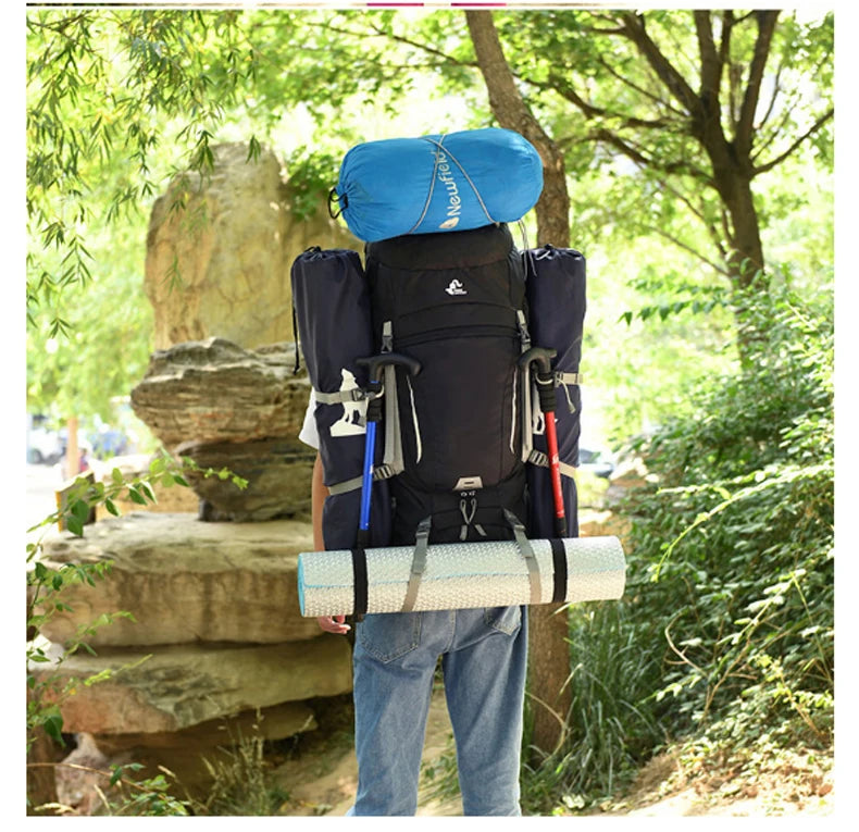 60L großer Wander- und Bergsteigerrucksack