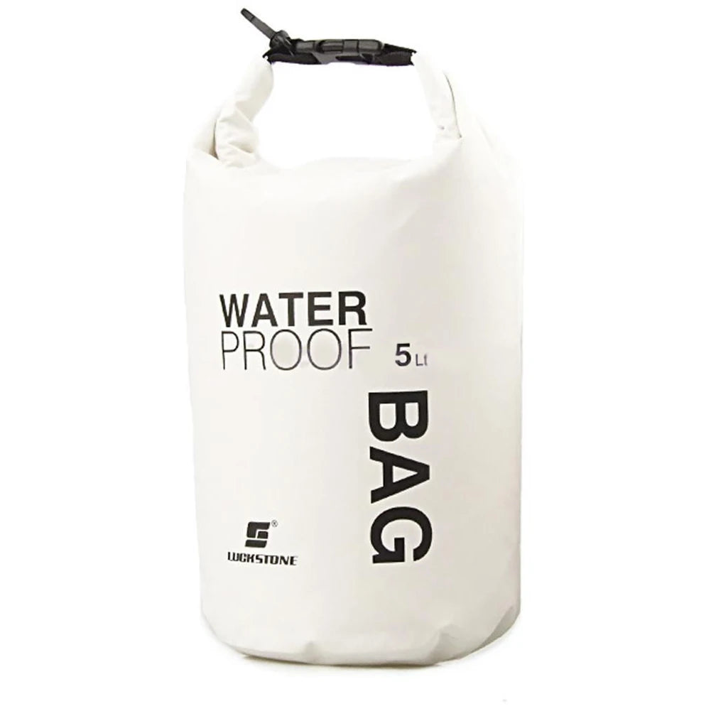 5L wasserdichter Trockensack Rucksack Schwimmen Rafting Kajakfahren