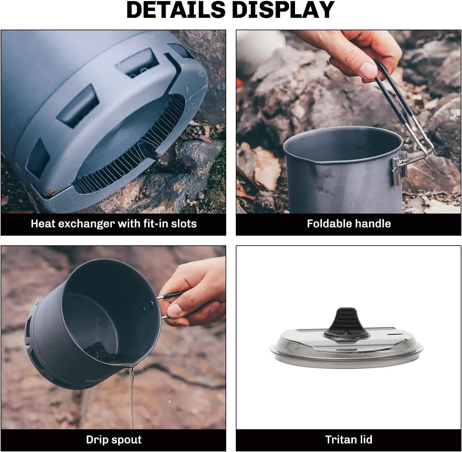 Fire-Maple G2 Outdoor-Topf Camping 750 ml