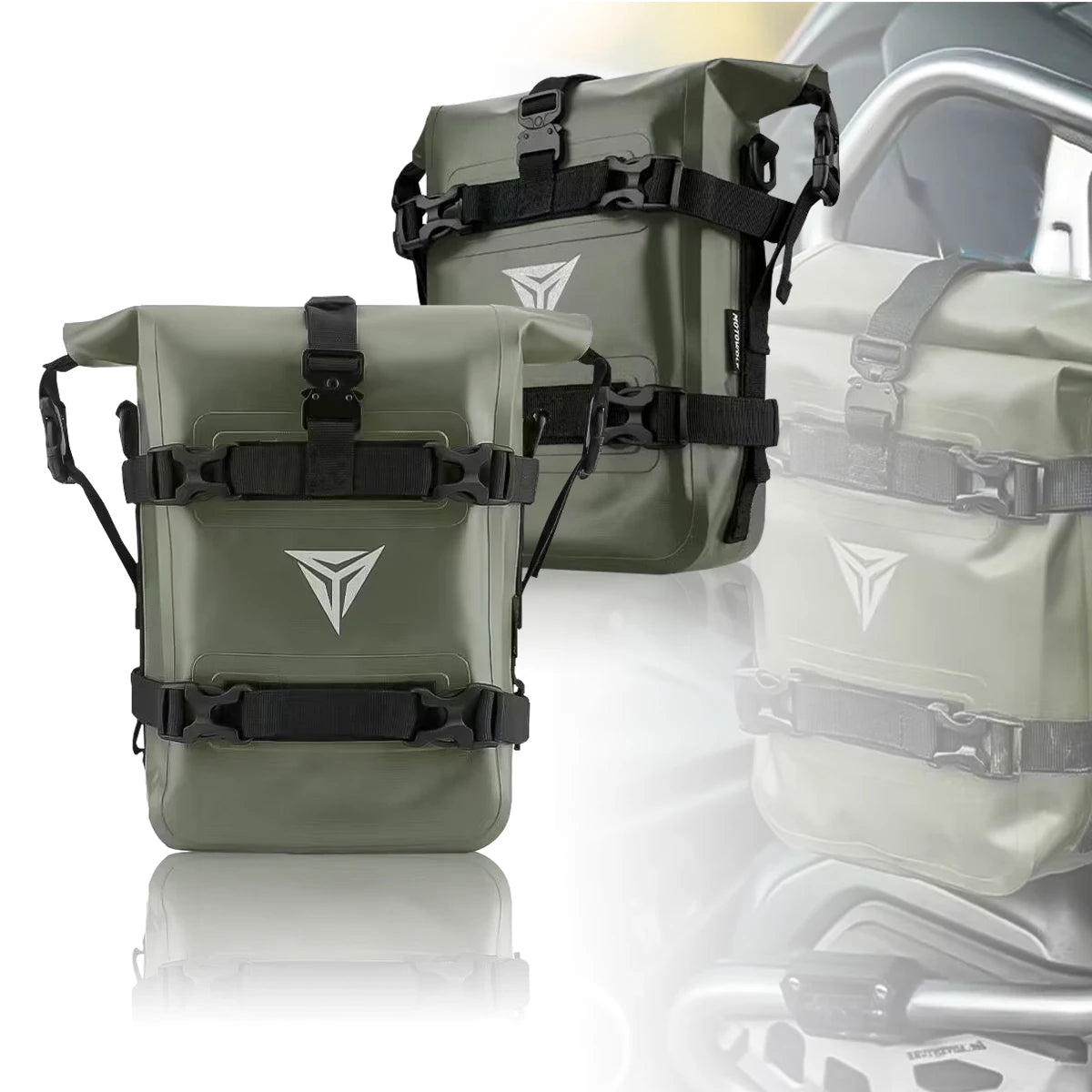 Universelle Motorrad-Sturzbügel-Tasche Wasserdicht