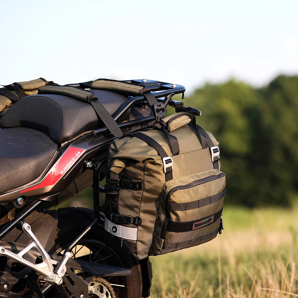 Rhinowalk Motorrad-Satteltasche 20L–30L