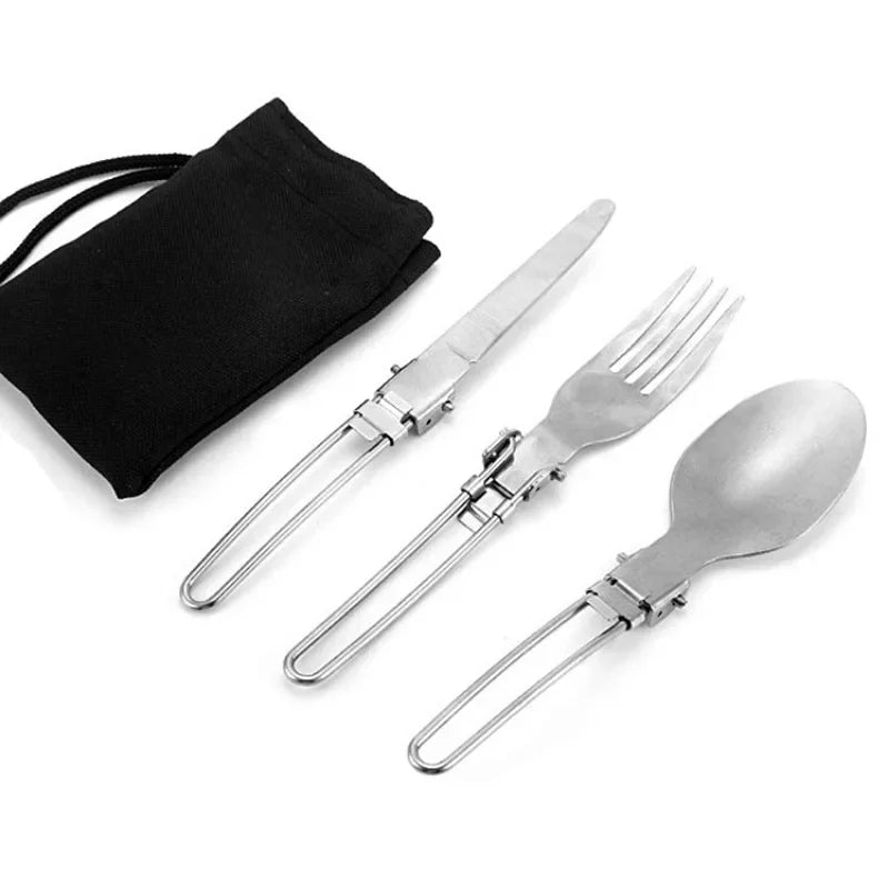 Camping-Gabel, Löffel, Outdoor-Geschirr