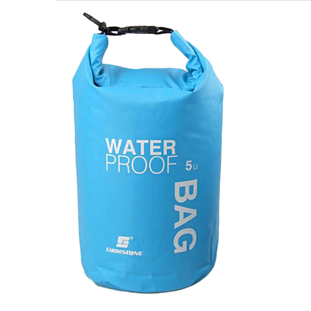 5L wasserdichter Trockensack Rucksack Schwimmen Rafting Kajakfahren