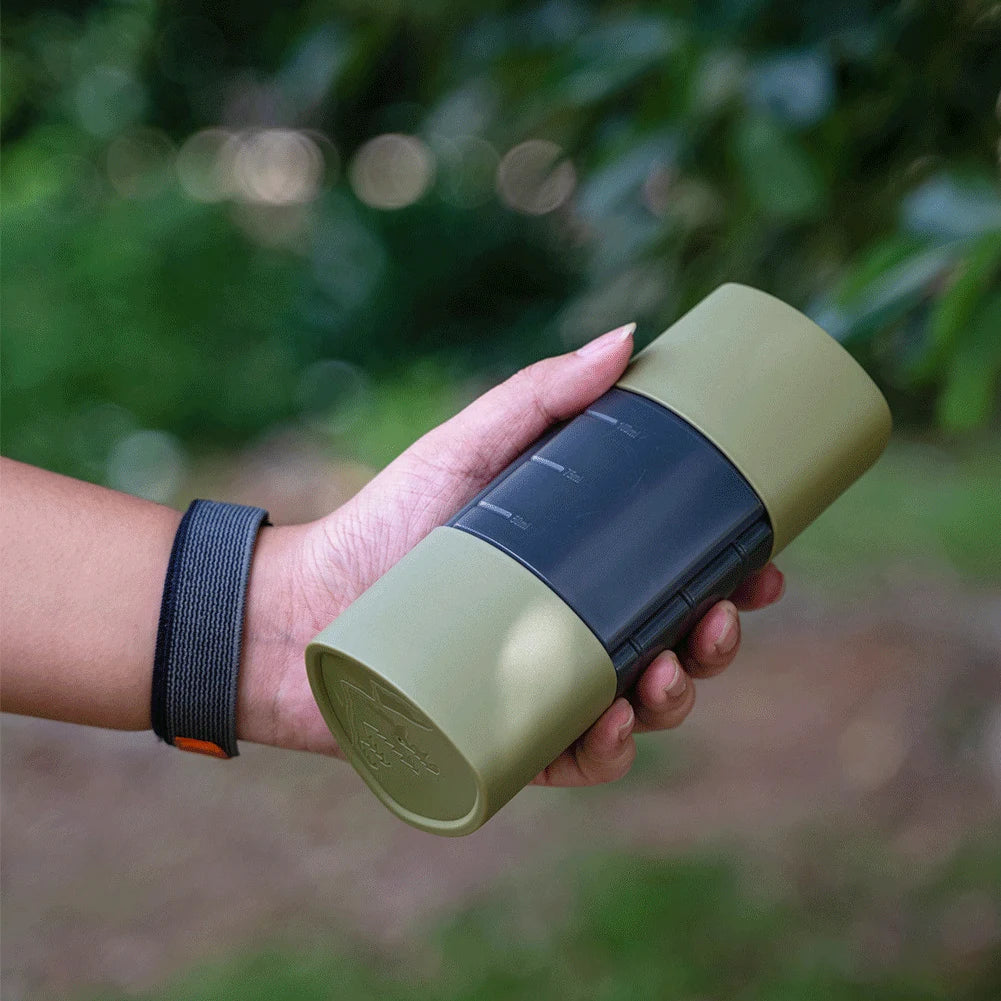 3-in-1-Flasche für Gewürze Camping