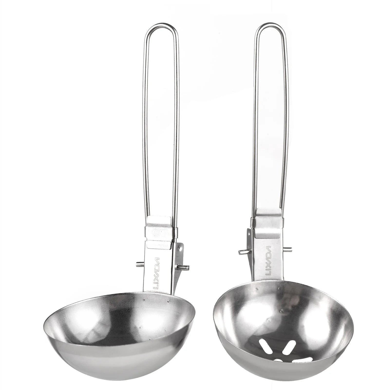 2 Stück Edelstahl-Schaumlöffel und/oder Suppenkelle