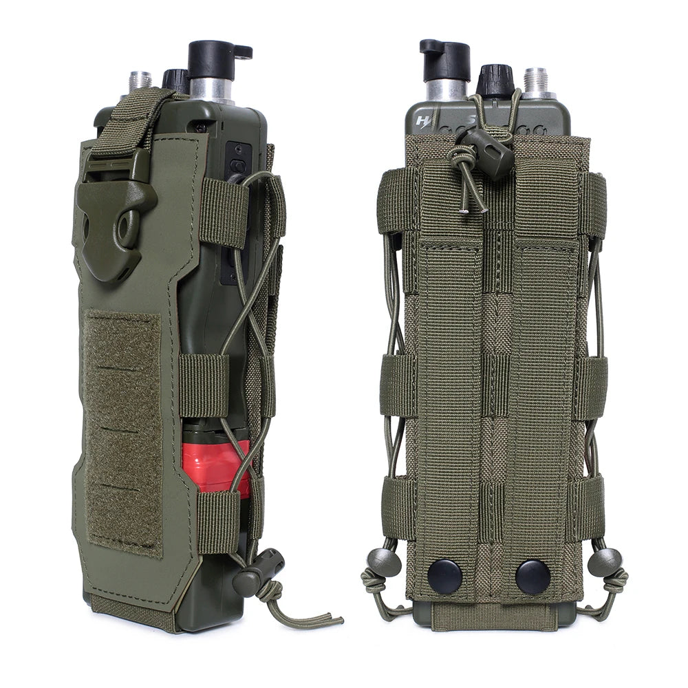 DIZETION Outdoor-Sport Molle-Wasserflaschenhalter Holster-Gürteltasche