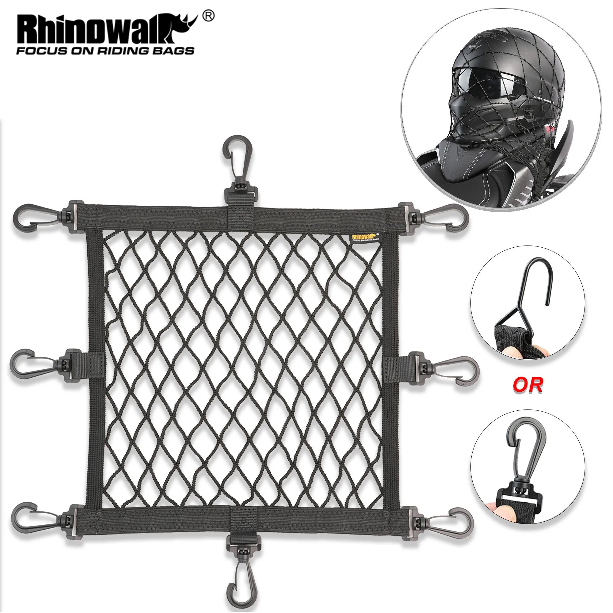 Rhinowalk Motorrad Netz Gepäcknetz