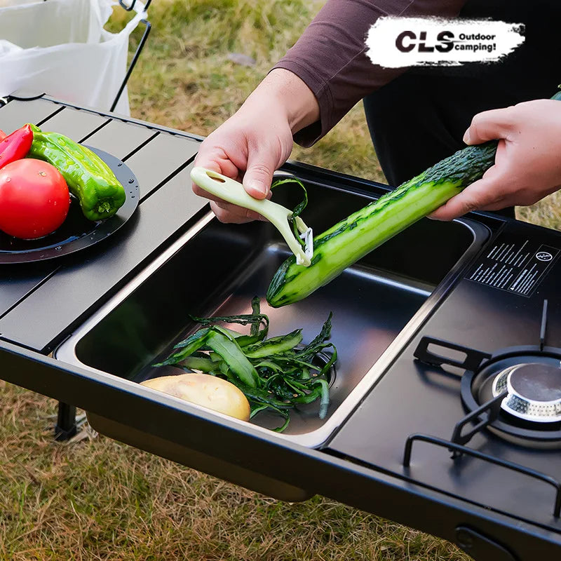 CLS Outdoor tragbares Spülbecken für Igt Klapptisch