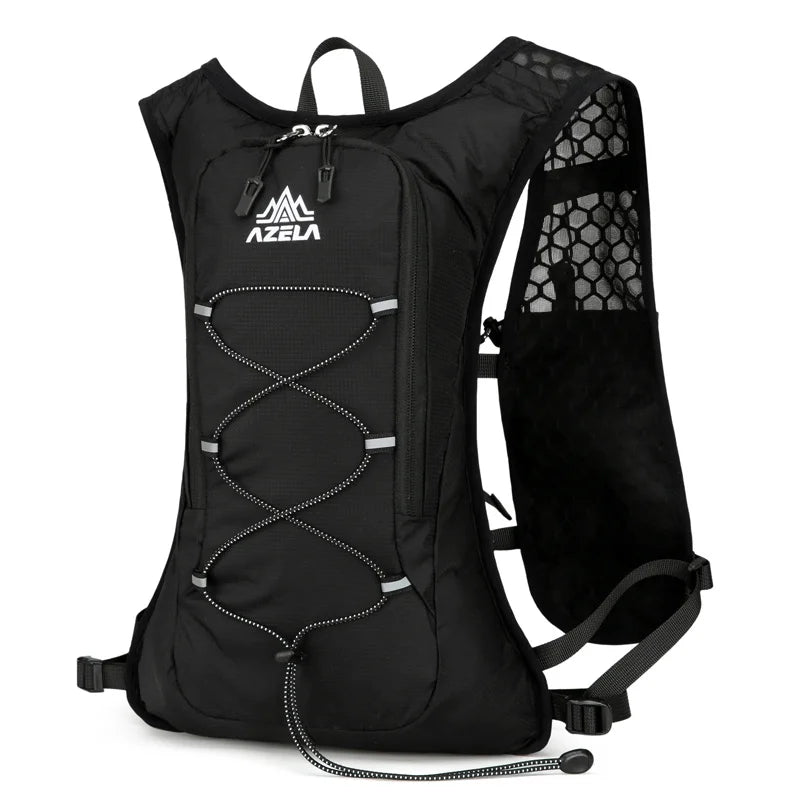 Leichter Wasserrucksack mit reflektierendem Design für die Nacht