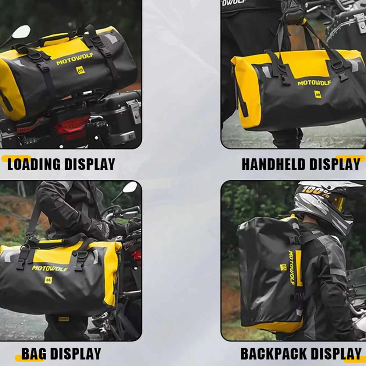 Motorrad-Trockentasche Wasserdicht