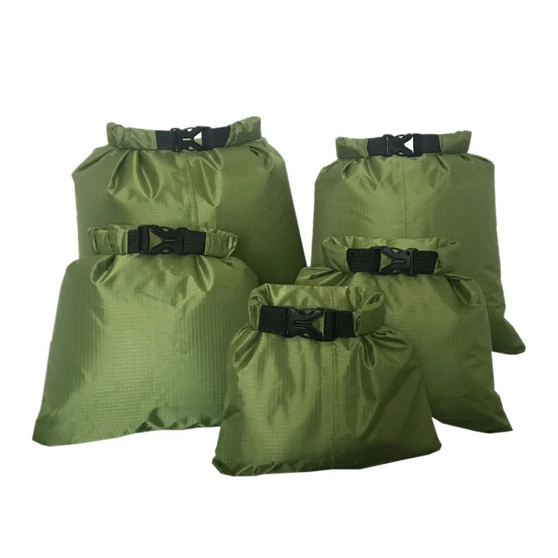 5 Stück wasserdichte Trockentaschen für Camping