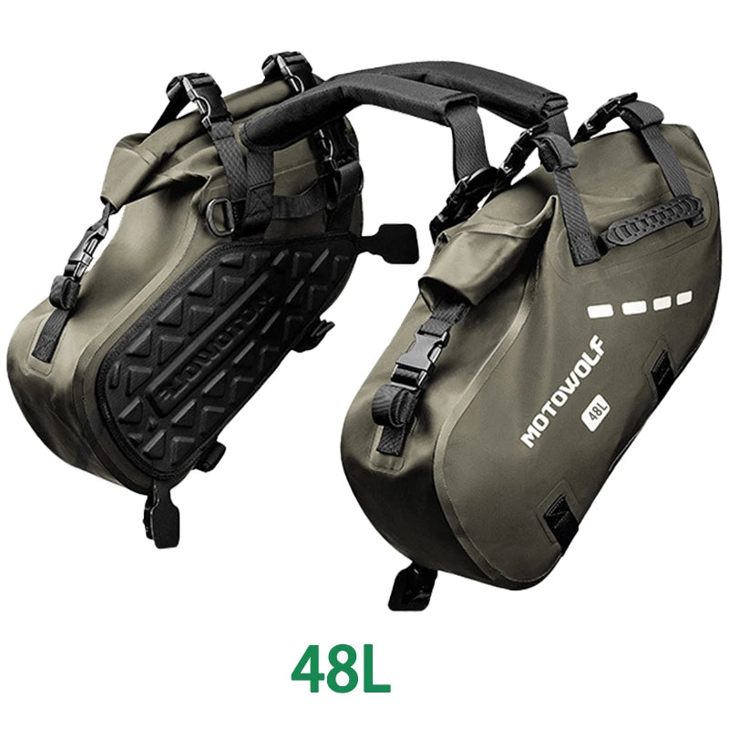Motorrad-Satteltasche 18L / 28L / 48L