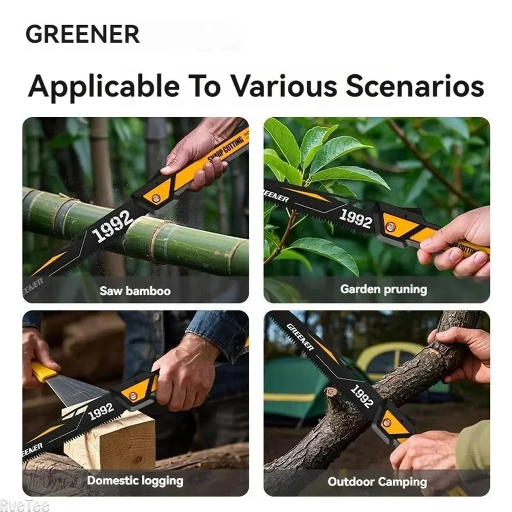 SK5 Stahl verstellbare, verstärkte, rostfreie Klappsäge für Holzbearbeitungswerkzeuge