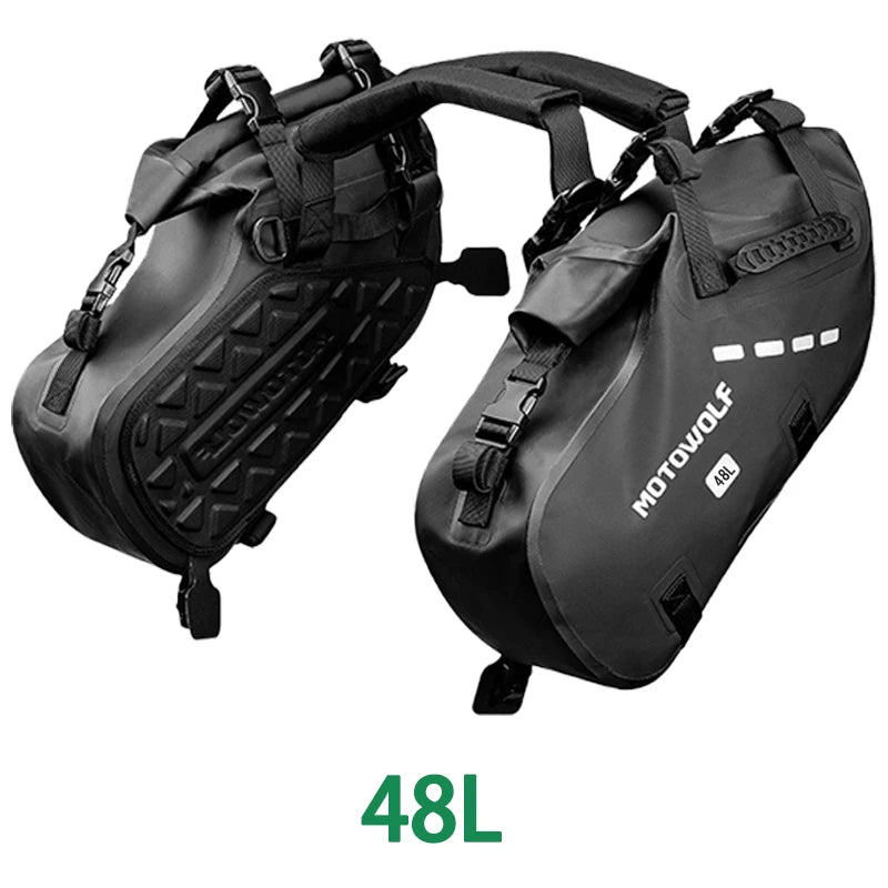 Motorrad-Satteltasche 18L / 28L / 48L