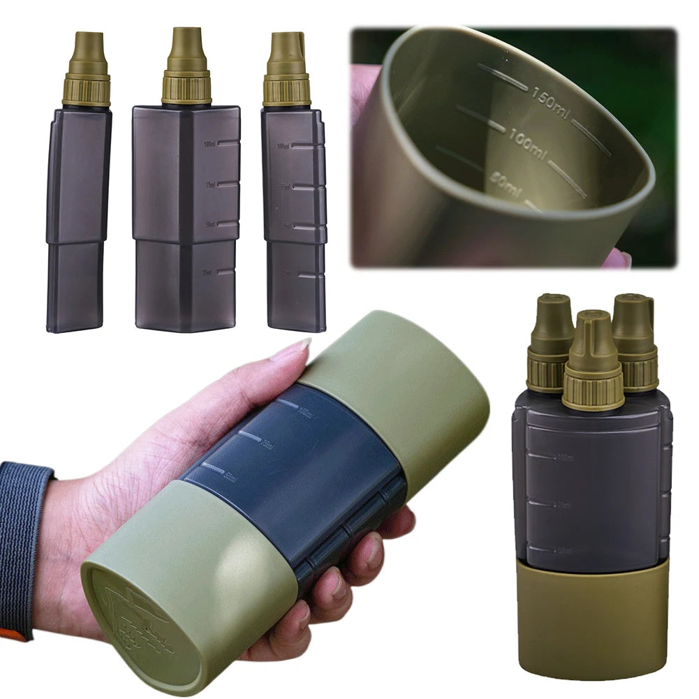 3-in-1-Flasche für Gewürze Camping