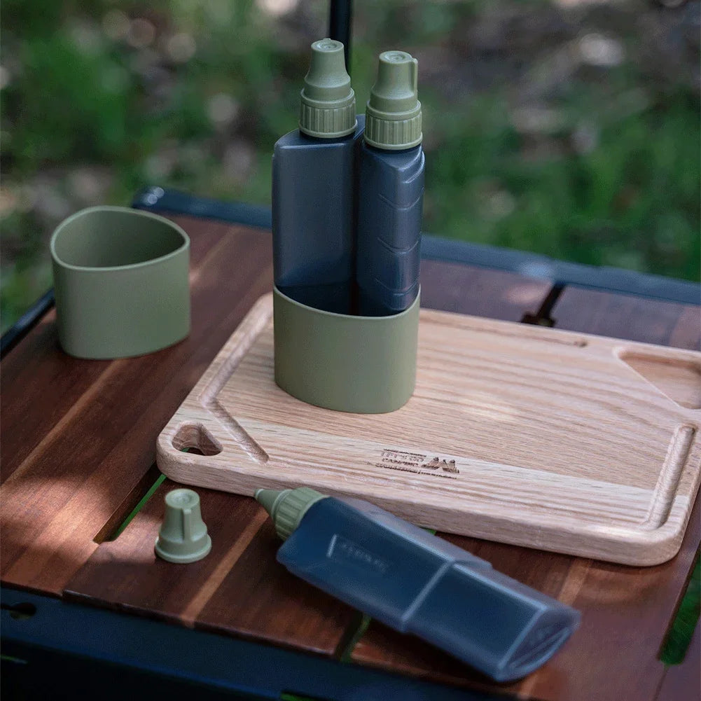 3-in-1-Flasche für Gewürze Camping
