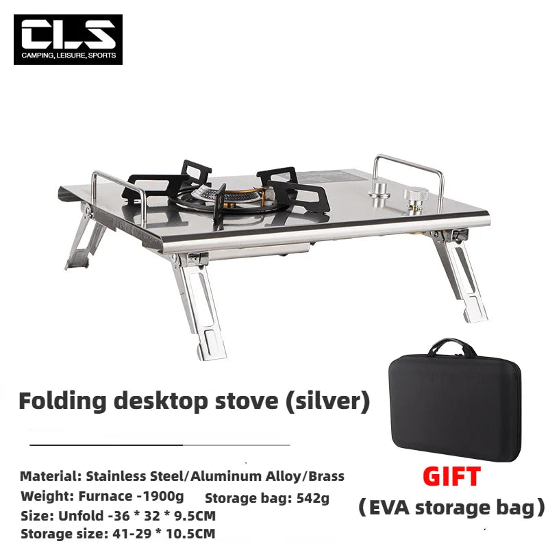 NOBANA&GLS klappbarer Multifunktionaler verstellbarer Tischgrill