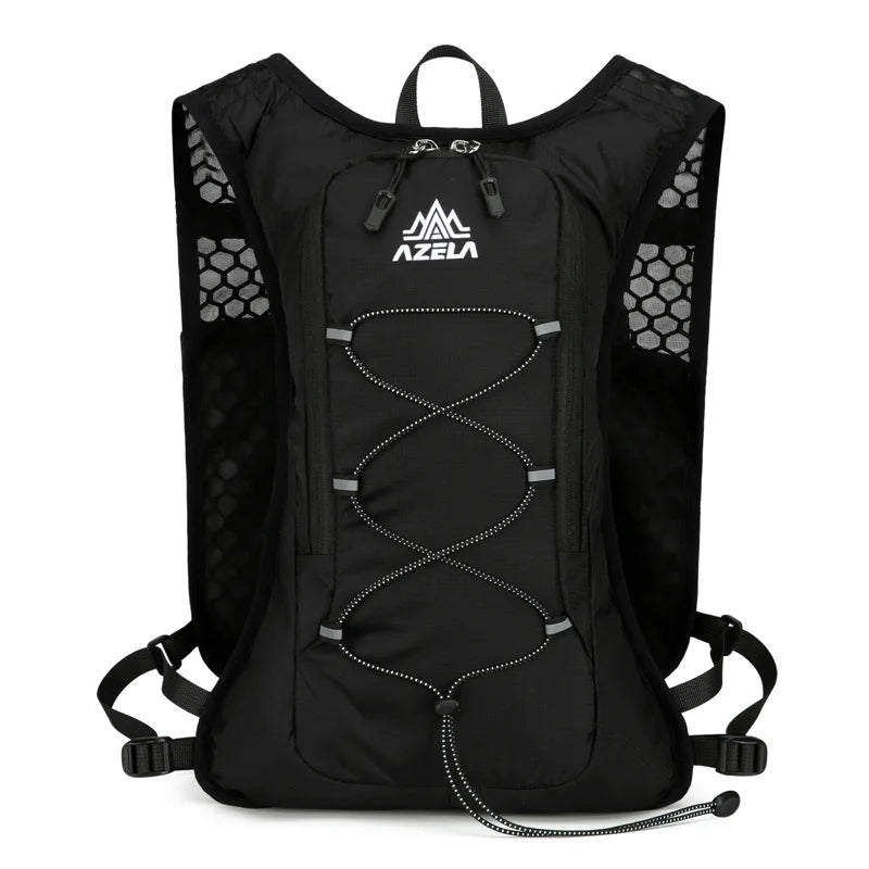 Leichter Wasserrucksack mit reflektierendem Design für die Nacht
