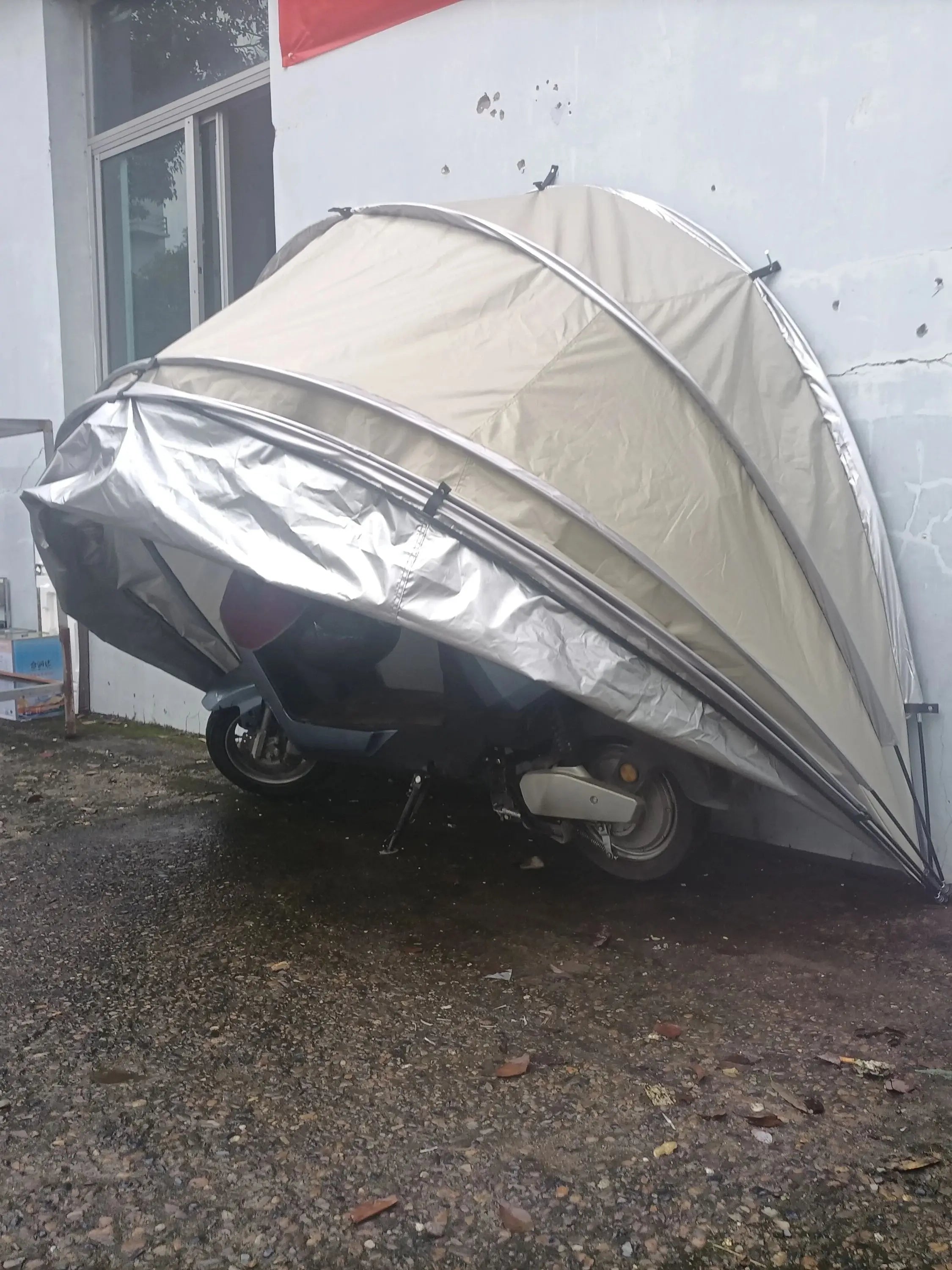 Motorrad-Hängegaragenzelt, Speedway-Unterstände, Garagenzelt, Lagerzelt