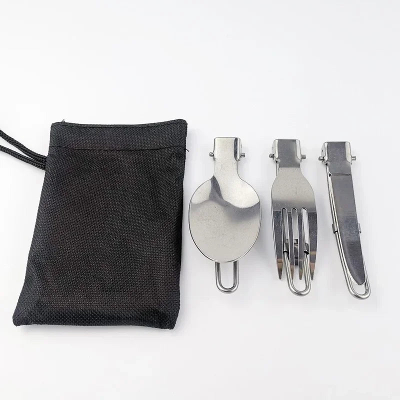 Camping-Gabel, Löffel, Outdoor-Geschirr