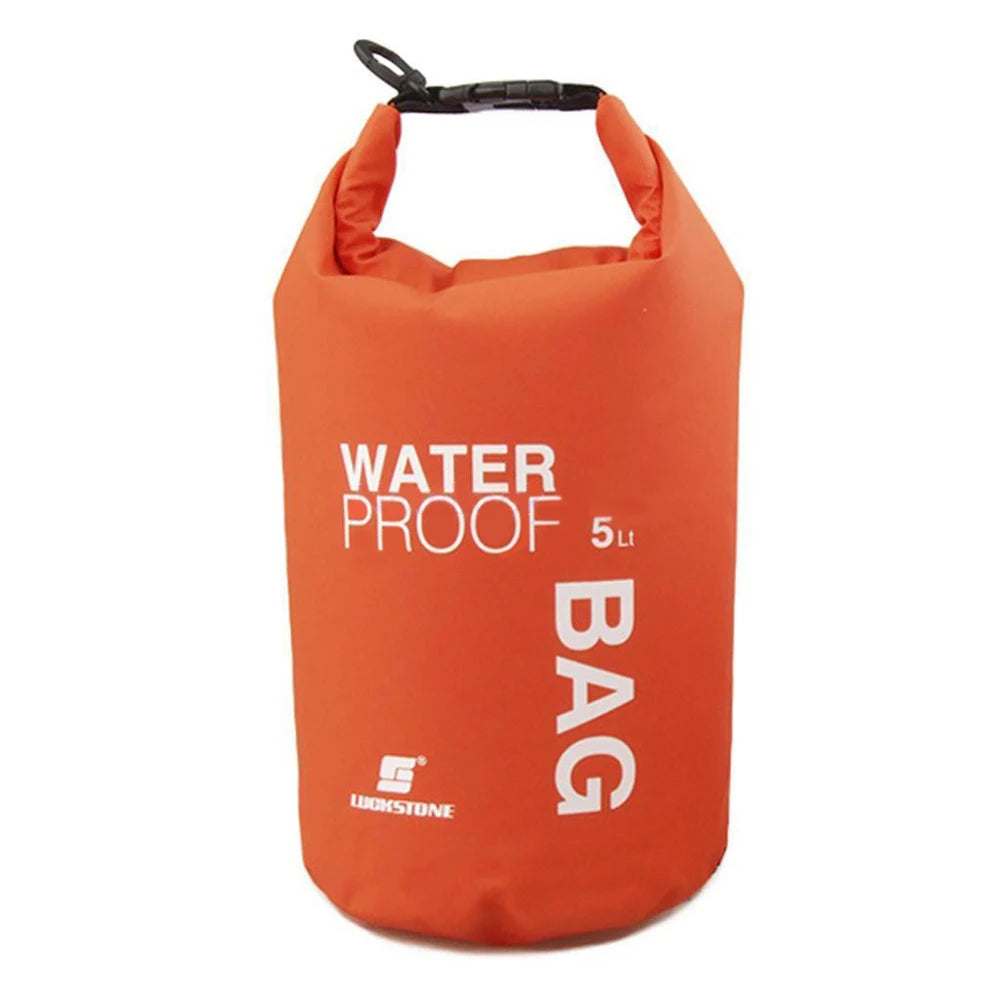 5L wasserdichter Trockensack Rucksack Schwimmen Rafting Kajakfahren