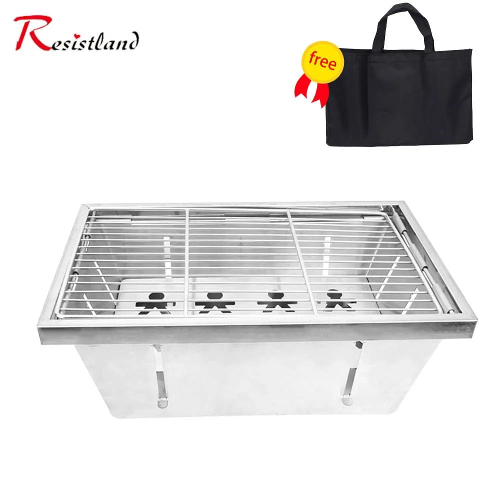 Camping Klappbarer abnehmbarer IGT-Holztisch Gasherd  Tragbarer leichter Camping-Grilltisch